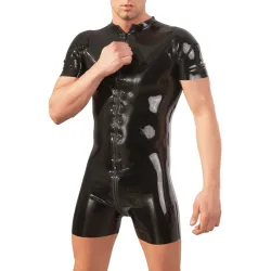 The Latex Collection Combinaison Short en Latex